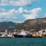 Vue de la vieille ville de Toulon, ville reconnue pour ses artistes tatoueurs
